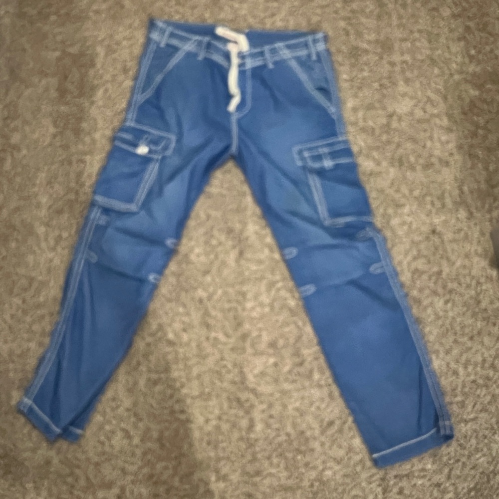 True Religion corduroy blue jeans